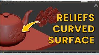 Reliefs On Curved Surface - Eris Graphic