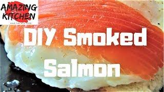 Cold Smoked Salmon   Amazing Kitchen DIY Smoker at Home   EASY S1 E6
