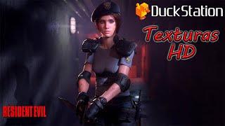 🟢 Resident Evil - Texture Pack HD l PS1 Emulador l DuckStation 0.1-5485 l Test 1080p l 60 FPS l PAL