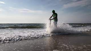 Scuddy Surfing - no wind, no problems