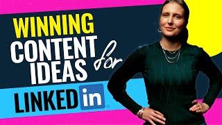 Create Content for LinkedIn: Winning Content Creation Ideas for LinkedIn