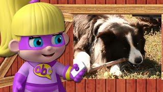 Learn Farm Animal Sounds | Super Geek Heroes | Fun Cartoon Videos