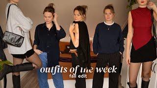 ASMR outfits of the week - fall edition 