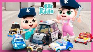 Toy Police Car Party | Eli Kids Compilations