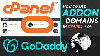 How to use Addon Domains in CPanel | Godaddy hosting | tutorial in tamil