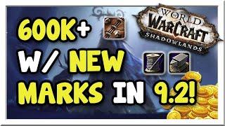 Make 600k+ w/ NEW Crafter's Marks in 9.2! | How To Sell w/ TSM | Shadowlands | WoW Gold Making Guide