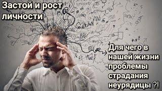 Застой и рост личности. Для чего в нашу жизнь приходят проблемы, страдания, неурядицы?!