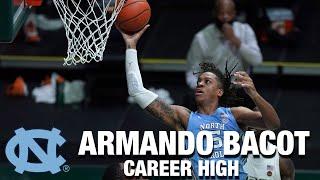 UNC's Armando Bacot Dominates Paint On Way To Career High