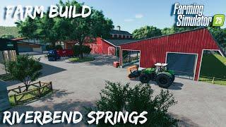 Building small farm on Riverbend Springs | Fs25