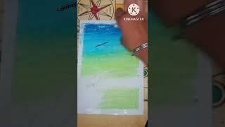 Drawing with oil pastels | Lakshay Goel Arts  | #viral #virelshort #ytshorts  #short #trending