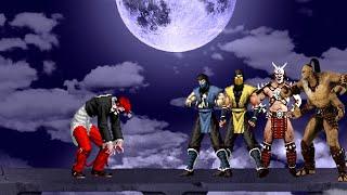 [KOF VS MK] Orochi iori Vs Mortal Kombat Team