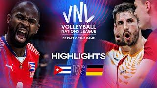  CUB vs.  GER - Highlights | Week 1 | Men's VNL 2024