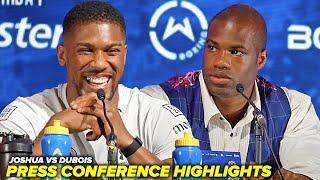 Anthony Joshua vs Daniel Dubois • Press Conference Highlights & Face Off