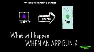 Where Threading starts in an App ?