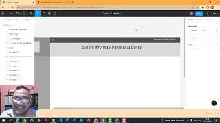 Desain Wireframe Halaman Adminstrator Menggunnakan Figma