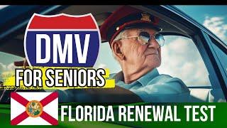 Florida DMV Renewal Test for Seniors 2024 (Official FL DMV Test Paper)