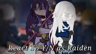  JJK React Y/N's Past Live As Raiden Ei  || Gacha Life 2 || PART 1/2 || Butterfly Effect inspired.