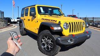 2021 Jeep Wrangler Rubicon: Start Up, Walkaround, Test Drive and Review