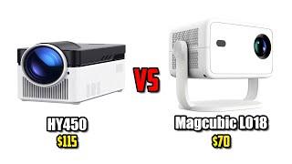 HY450 vs Magcubic L018 - In-Depth Comparison - Which Is The Best Budget Android LCD Projector 2025?