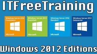 Windows 2012 Editions