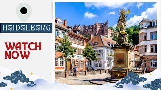 Heidelberg Germany - Germany 4k Travel and Walking Tour 2024