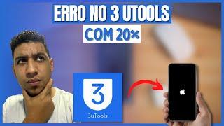 ERRO 3UTOOLS 20%!! UNABLE TO RESTORE iDEVICE (-75) RESOLVIDO 100%  #followforfollowback