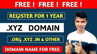 How to get free xyz domain 2023 | free xyz domain