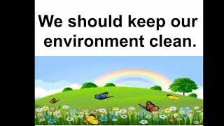 Ways to keep our environment clean