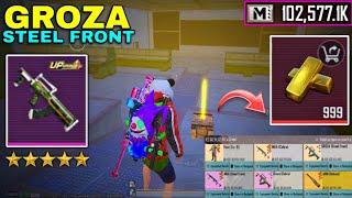 play with Steel Front Groza any map | PUBG METRO ROYALE