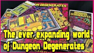 Dungeon Degenerates - a casual discussion on some new expansions