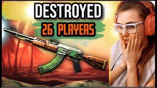 SHE DESTROYED 26 PLAYERS !