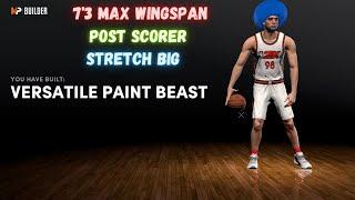 BEST 7'3 META CENTER BUILD NBA 2K22 NEXT GEN!