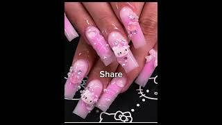 Your nails if you….#nails ll Fluffy puffy