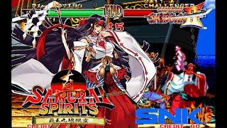 Samurai Shodown II Hardest-Mizuki No Lose ALL