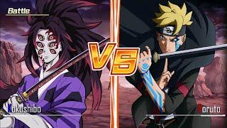 Kokushibo vs Boruto in Jump Force Mugen