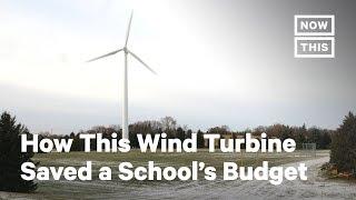 How This Wind Turbine Saved a School's Budget | NowThis