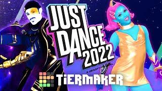 Qual é a MELHOR música do JUST DANCE 2022? - Tiermaker