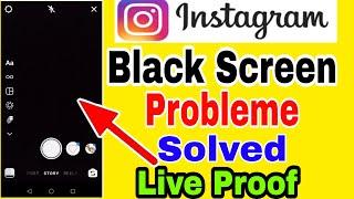 How to Fix Instagram Probleme Black Screeninstagram story black screen problem Solved-ios,android,