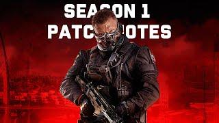 FULL MW3 SEASON 1 PATCH NOTES! NEW Features, Warzone, & Weapon NERFS) - Modern Warfare 3 1.34 Update