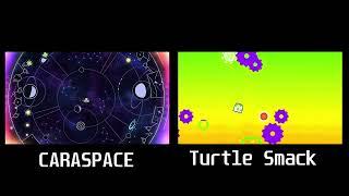 CARASPACE and Turtle Smack By AudieoVisual Comparison