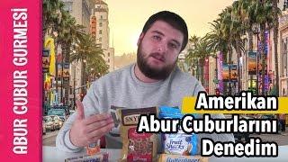 Amerikan Abur Cuburlarını Denedim | Abur Cubur Gurmesi