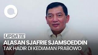 Ini Alasan Sjafrie Sjamsoeddin Tak Ada saat Prabowo Panggil Calon Menteri