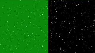 Sparkle Star Particles Green Screen and Black Screen | Christmas Glitter Animation Video Effects HD