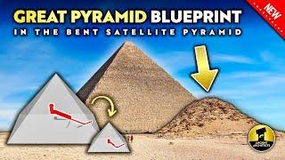 Great Pyramid Blueprint Hidden in Plain Sight: The Bent Satellite Pyramid