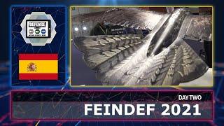 FEINDEF 2021 Day 2 International Defense Exhibition  military equipment Madrid Spain