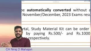 TRANSITION SCHEME (PART 1) by CA NIRAJ D MAHAJAN