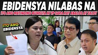 MATINDI TO! ZALDY CO at ABAL0S NAGPA NIC DI NAKALIG-TAS sa PASA-B0G ni VP SARA EBDENSYA NILABAS na