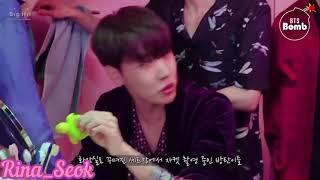 {Озвучка by Rina_Seok}[BANGTAN BOMB] Jacket shooting in the bathroom - BTS (방탄소년단)