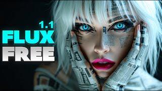 FREE FLUX 1.1 PRO | The Best Way To Use Flux AI Online For Free 