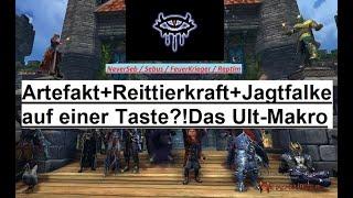 Jagdfalke von Neverwinter! Artefakt +Reittier +Jagdfalke auf eine Taste legen?